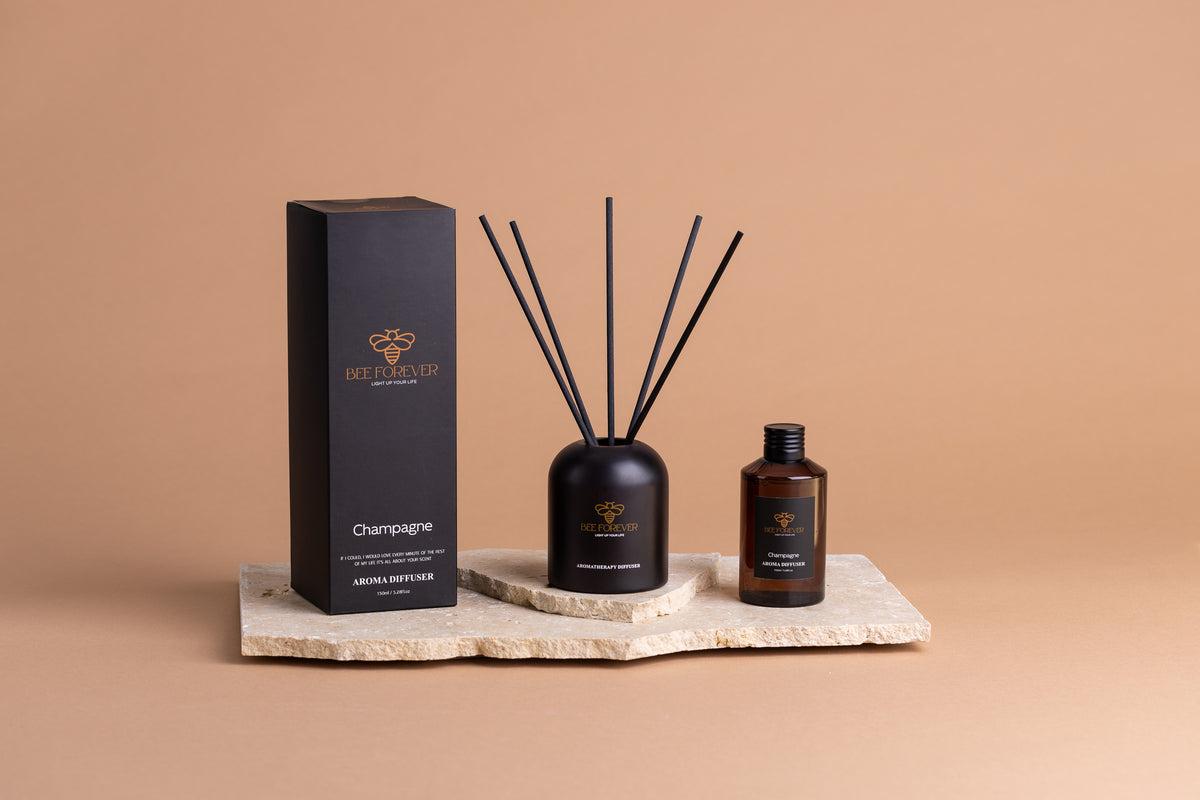 Champagne And Roses Reed Diffuser Champagne Reed Diffuser – BeeForever